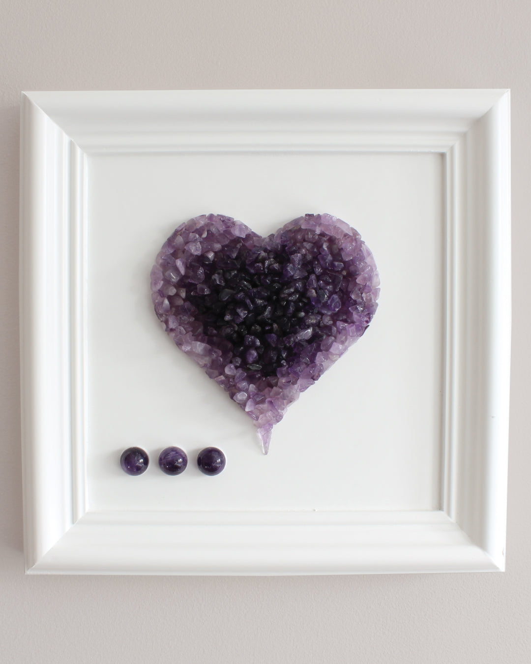 Amethyst Heart