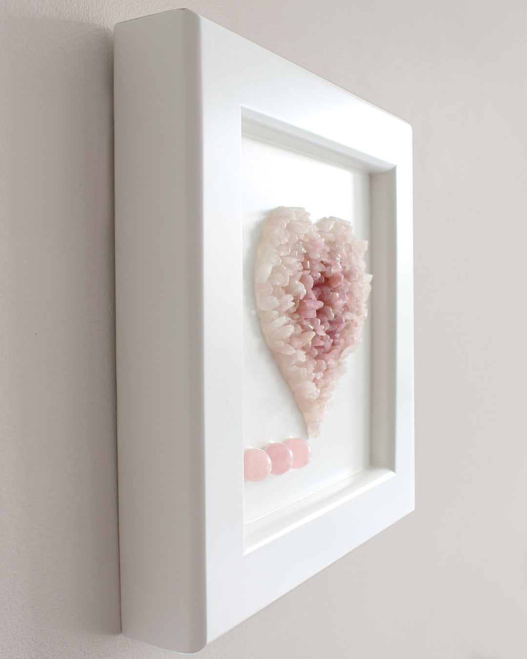 Rose Quartz Heart