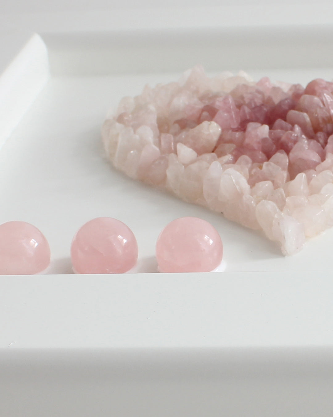 Rose Quartz Heart