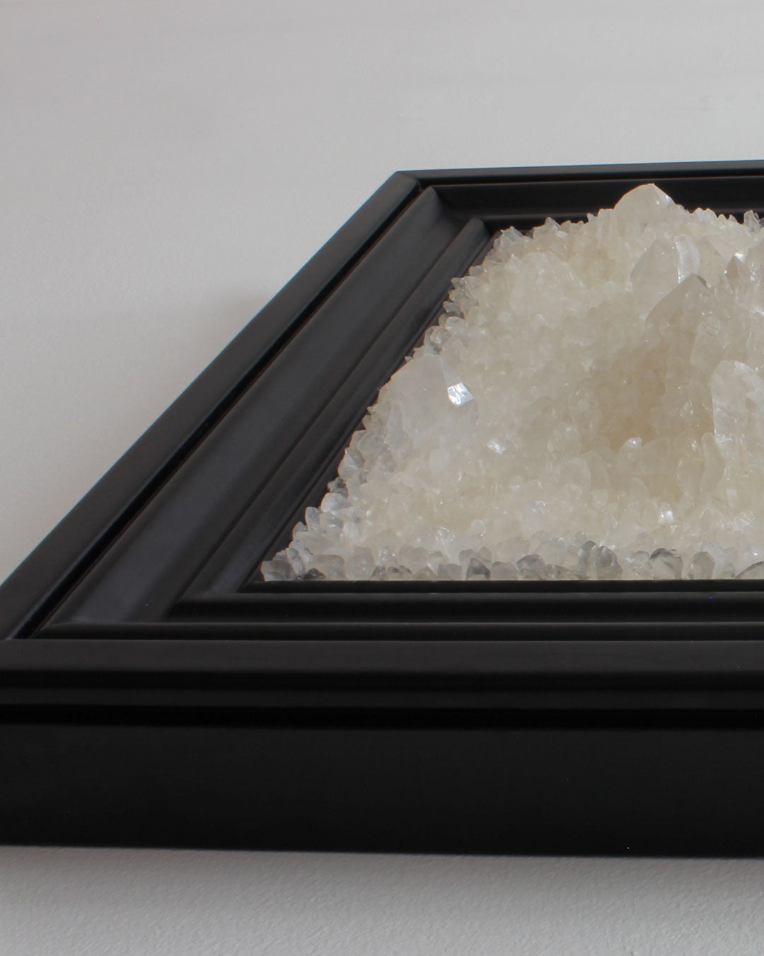 Clear Quartz Healing Crystal Energy Amplifier Wall Art